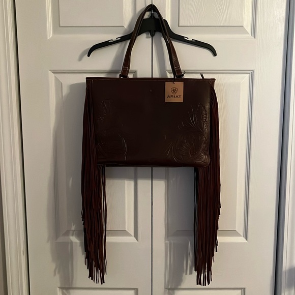 Ariat purse with fringe - Picture 1 of 7